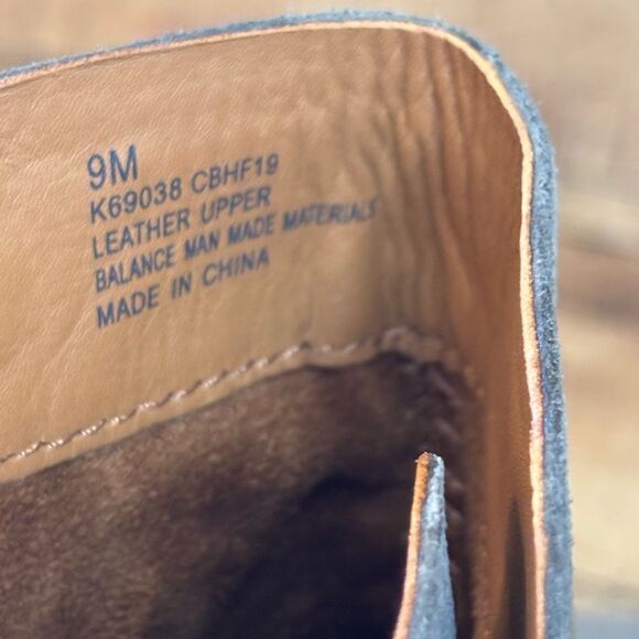 NEW $210 Women's Sz 9 M Kork-ease Kenai Suede Bootie Moto Gray Strap Studded - Picture 11 of 13